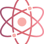 An atom icon