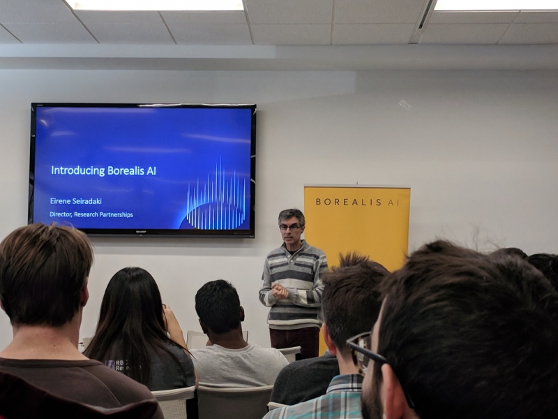 Introducing Borealis AI, a picture from Great Canadian Roadshow