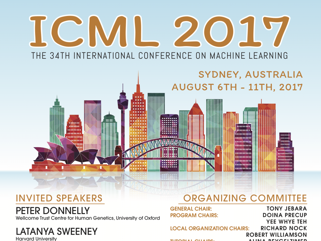 Poster of ICML 2017 conference