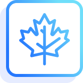 Canada leaf icon.