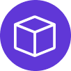 An icon of a cube.