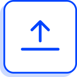 an icon of an arrow pointing upwards